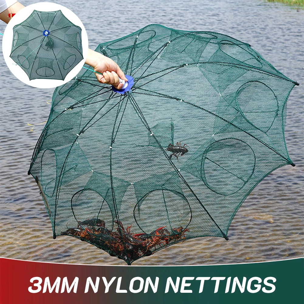20 Holes Portable Foldable Fishing Net Automatic Fishing Tool Carp Casting Net Crayfish Shrimp Catcher Tank Outdoor Fishing Trap
20 Holes Portable Foldable Fishing Net Automatic Fishing Tool Carp Casting Net Crayfish Shrimp Catcher Tank Outdoor Fishing Trap