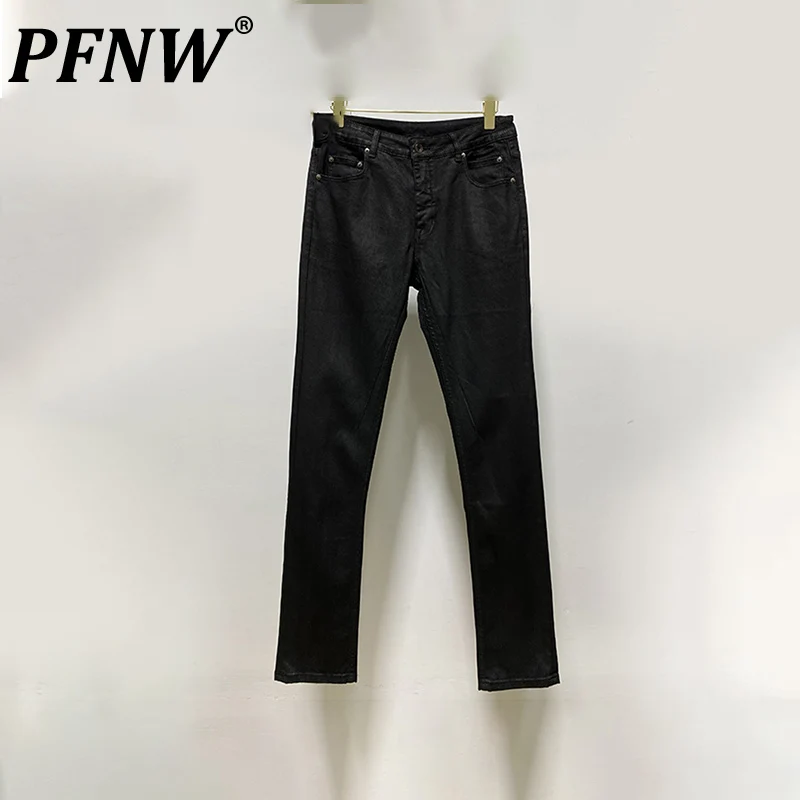 PFNW Men's Darkwear Denim Pants Gothic Autumn High Street Niche Jeans Fashion Tide Straight Solid Color Waxed Trousers 12A2900
PFNW Men's Darkwear Denim Pants Gothic Autumn High Street Niche Jeans Fashion Tide Straight Solid Color Waxed Trousers 12A2900