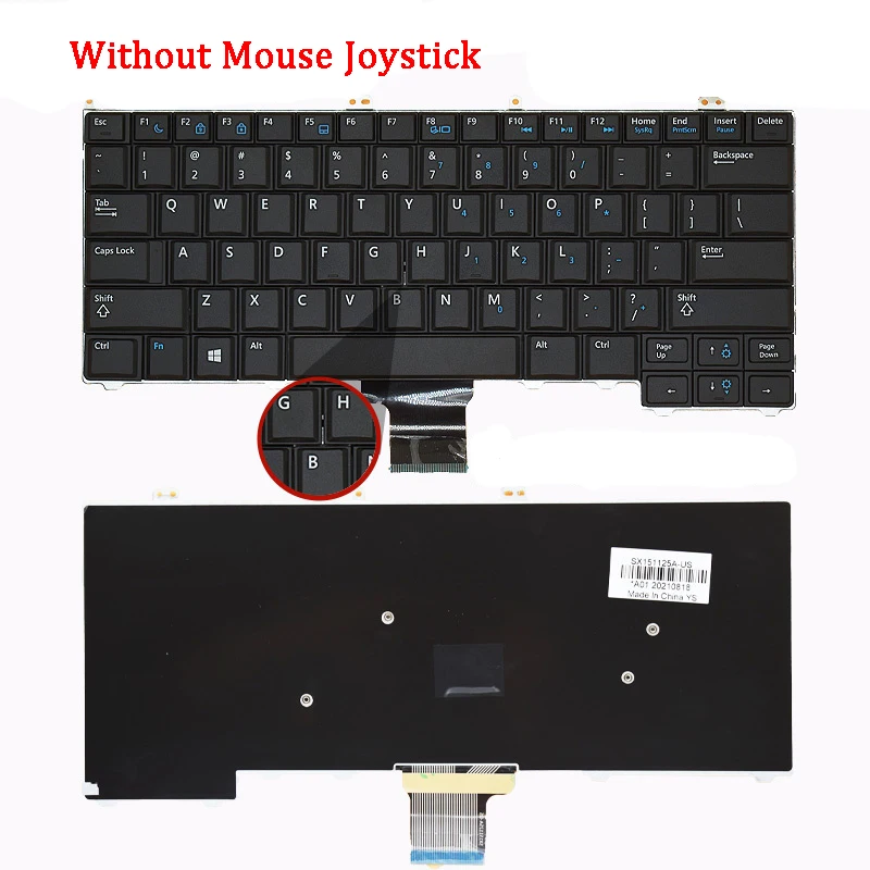 Новая сменная Клавиатура для ноутбука DELL Latitude E7440 E7420 E7240 E7420D12 7000
Новая сменная Клавиатура для ноутбука DELL Latitude E7440 E7420 E7240 E7420D12 7000