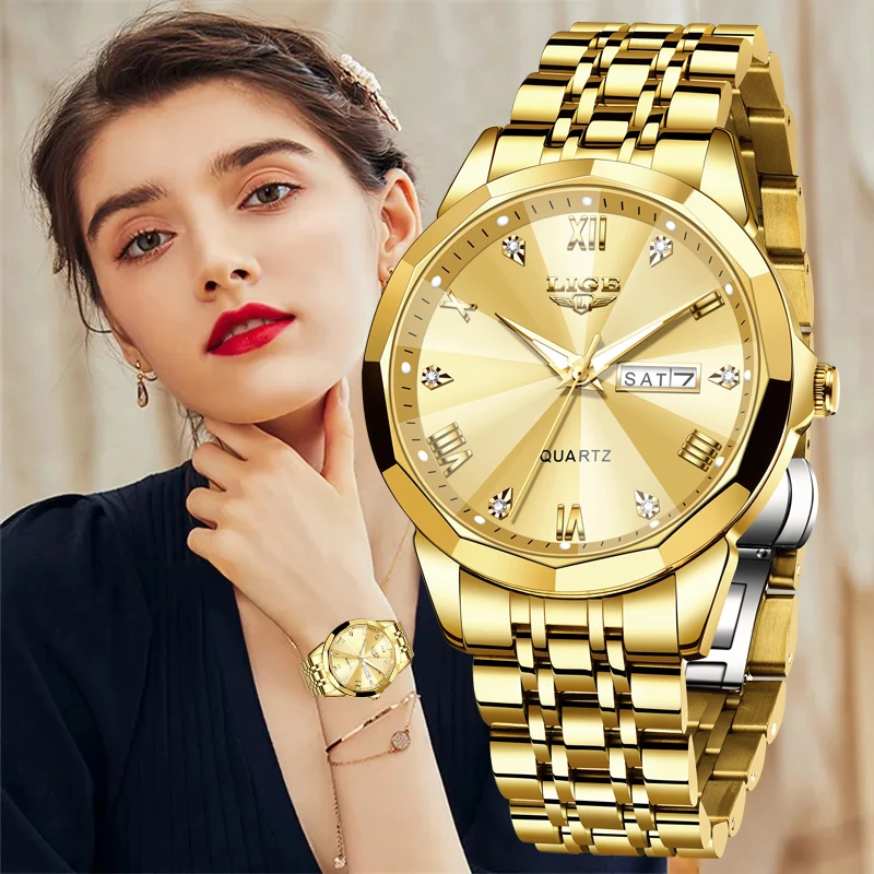 Fashion Watch For Women LIGE Top Brand Ladies Creative Steel Women Bracelet Watches Female Waterproof Clocks Relogio Feminino
Fashion Watch For Women LIGE Top Brand Ladies Creative Steel Women Bracelet Watches Female Waterproof Clocks Relogio Feminino