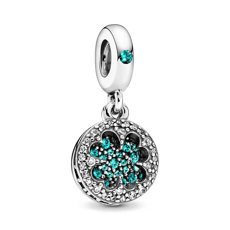 Fit Pandora Green Crystal Zircon Clovers Charms Lucky Four Leaf Clover Pendant for Jewelry Making Women Bracelet Accessories DIY
Fit Pandora Green Crystal Zircon Clovers Charms Lucky Four Leaf Clover Pendant for Jewelry Making Women Bracelet Accessories DIY