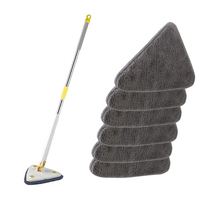 360° Rotating Adjustable Cleaning Mop, Triangle Cleaning Mop With Automatic Water Squeeze Function For Dry And Wet
360° Rotating Adjustable Cleaning Mop, Triangle Cleaning Mop With Automatic Water Squeeze Function For Dry And Wet