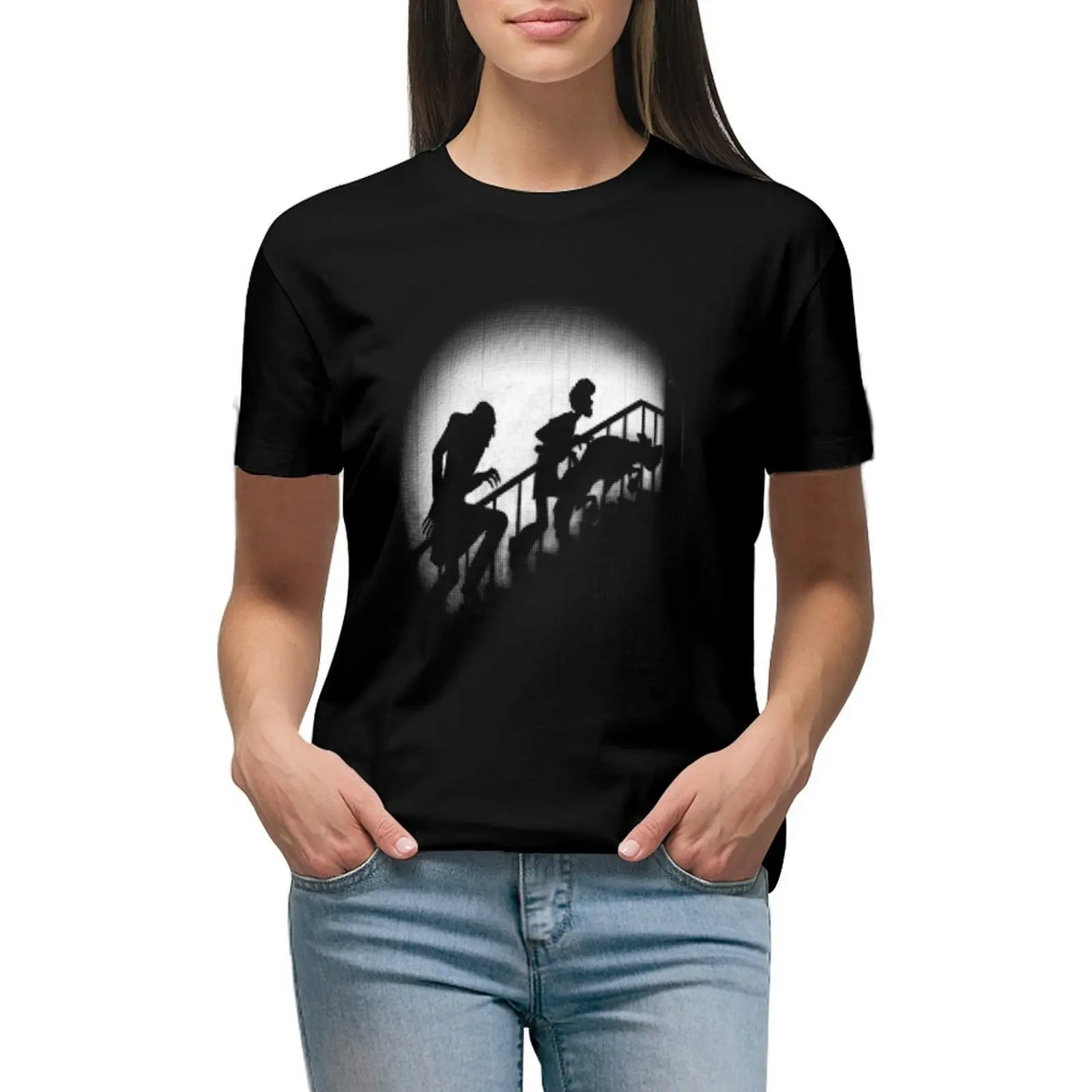Nosferatu - The Mystery Hunter T-Shirt oversized new edition summer tops aesthetic clothes cat shirts for Women 
Nosferatu - The Mystery Hunter T-Shirt oversized new edition summer tops aesthetic clothes cat shirts for Women
