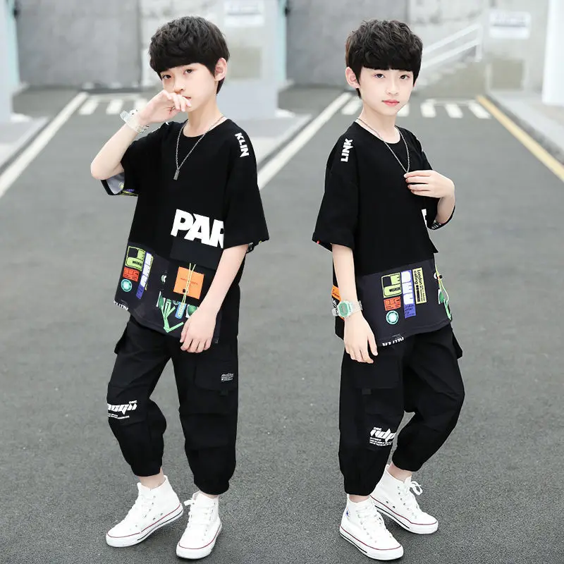 2-12 Y Korean Baby Toddler Boys Girls Soft clothes Casual Short Sleeves + pants Set Cotton 2pcs Suit
2-12 Y Korean Baby Toddler Boys Girls Soft clothes Casual Short Sleeves + pants Set Cotton 2pcs Suit