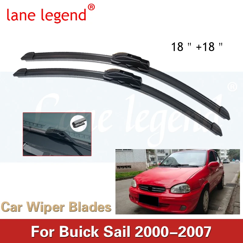 Car Wiper Blade For Buick Sail 18"+18" 2000-2007 Auto Windscreen Windshield Wipers Blades Window Wash Fit U Hook Arms
Car Wiper Blade For Buick Sail 18"+18" 2000-2007 Auto Windscreen Windshield Wipers Blades Window Wash Fit U Hook Arms