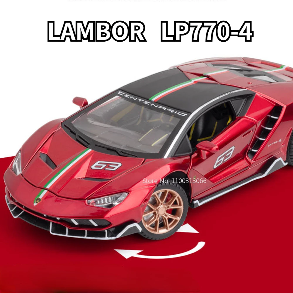 1:24 Lambo LP770-4 модель суперкара из сплава металлическая модель автомобиля из искусственной кожи, коллекция детских подарков
1:24 Lambo LP770-4 модель суперкара из сплава металлическая модель автомобиля из искусственной кожи, коллекция детских подарков