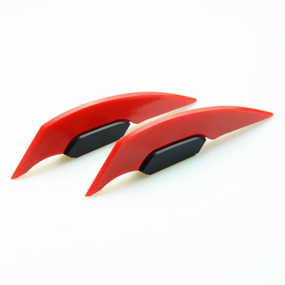 Brand New Exterior Fairing Sticker Spoiler Sticker Wing Winglets 2PCS 9 Colors Universal 14.2*2.9CM Decoration
Brand New Exterior Fairing Sticker Spoiler Sticker Wing Winglets 2PCS 9 Colors Universal 14.2*2.9CM Decoration