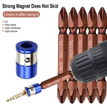 10pcs S2 Alloy Steel PH2 Phillips Magnetic Screwdriver Bit Cross Head Hex Shank Electric Screw Driver Bits 65mm Copper Hand Tool
10pcs S2 Alloy Steel PH2 Phillips Magnetic Screwdriver Bit Cross Head Hex Shank Electric Screw Driver Bits 65mm Copper Hand Tool