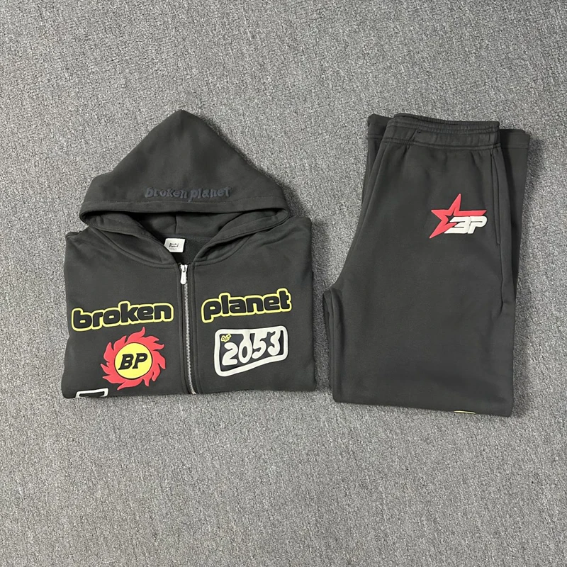 Broken Planet Hooded Zipper Jacket Hip Hop Foam Printed Casual Hoody for Women Streetwear Men Haikyuu
Broken Planet Hooded Zipper Jacket Hip Hop Foam Printed Casual Hoody for Women Streetwear Men Haikyuu