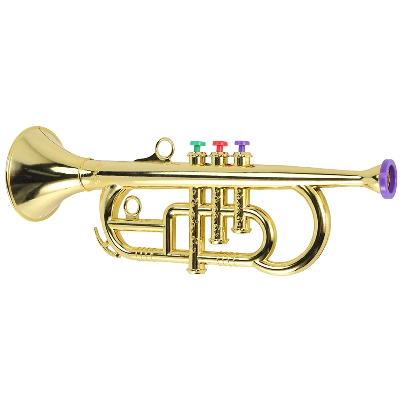 Trumpet 3 Tones 3 Colored Keys Simulation Play Mini Musical Wind Instruments For Children Birthday Party Toy
Trumpet 3 Tones 3 Colored Keys Simulation Play Mini Musical Wind Instruments For Children Birthday Party Toy