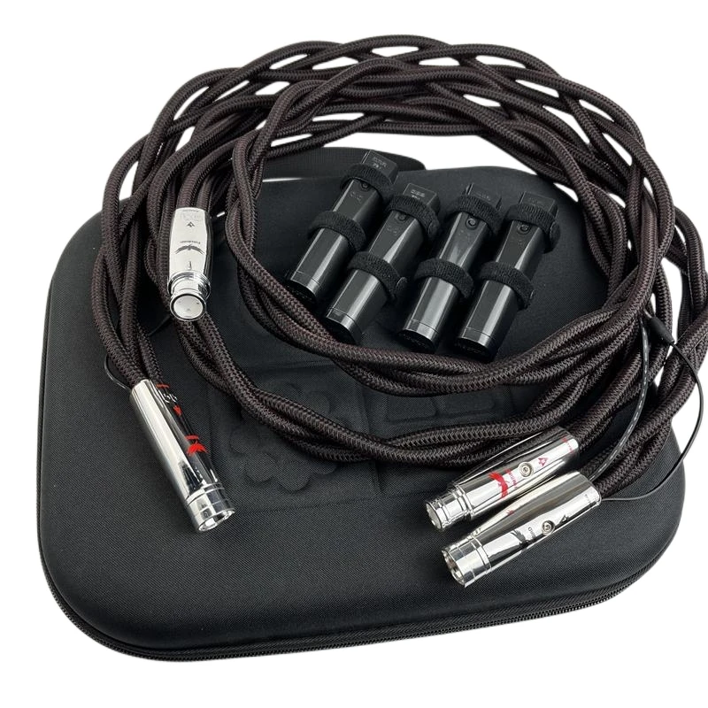 Hi-end FireBird XLR Balaned Cable Solid PSS Pure Silver HiFi Audio Interconnect Line with Noise-Dissipation System
Hi-end FireBird XLR Balaned Cable Solid PSS Pure Silver HiFi Audio Interconnect Line with Noise-Dissipation System