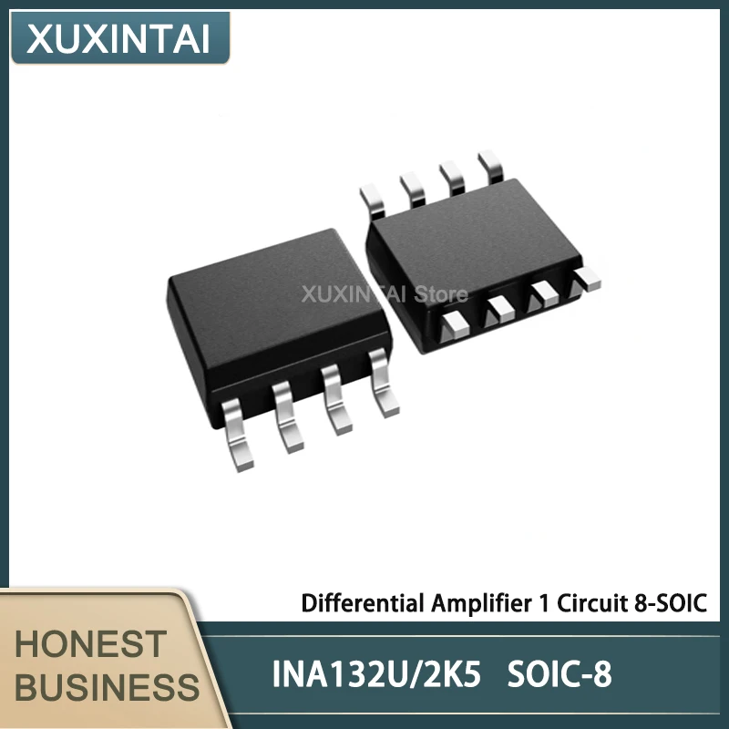 5Pcs/Lot New Original INA132U/2K5 INA132 Differential Amplifier 1 Circuit 8-SOIC 
5Pcs/Lot New Original INA132U/2K5 INA132 Differential Amplifier 1 Circuit 8-SOIC