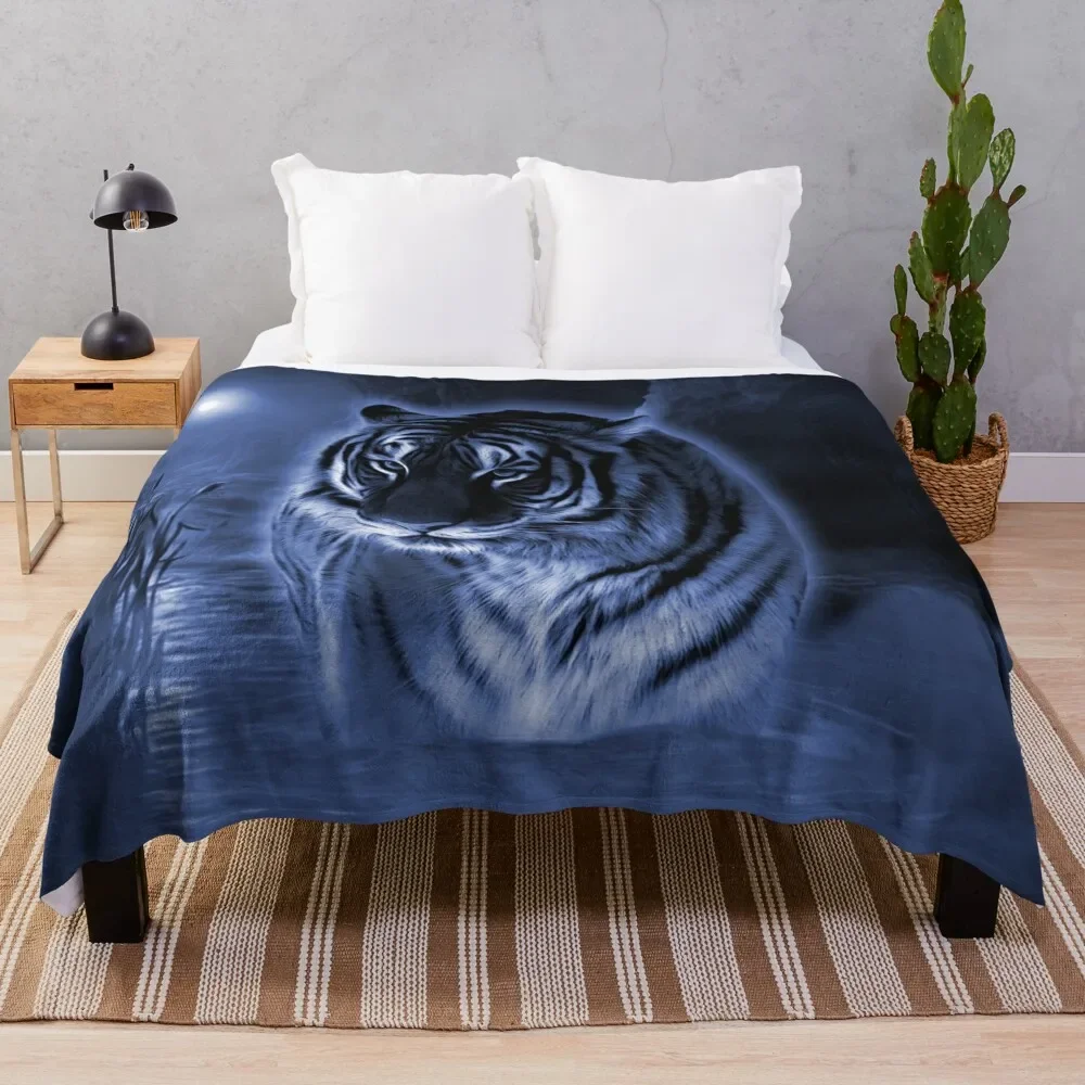 

TIGER TIGER Throw Blanket Dorm Room Essentials Blankets For Baby Sofa Throw Blankets