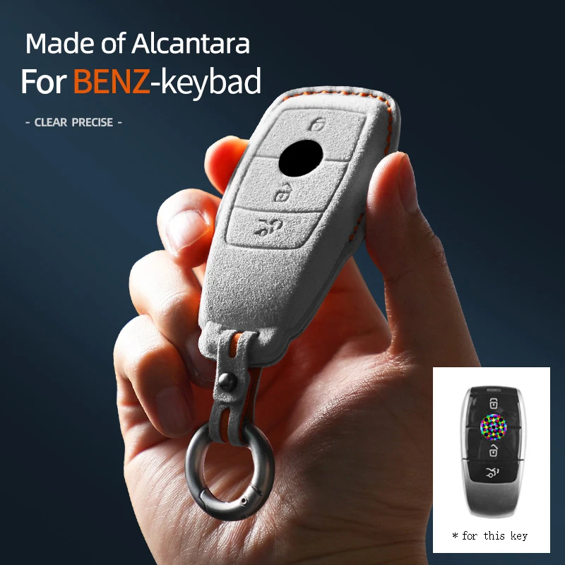 Alcantara Car Key Case Cover For Mercedes Benz W176 W177 W205 W206 W212 W213 W222 W223 W167 W463 X166 A C E S G CLS GLC SL Class
Alcantara Car Key Case Cover For Mercedes Benz W176 W177 W205 W206 W212 W213 W222 W223 W167 W463 X166 A C E S G CLS GLC SL Class