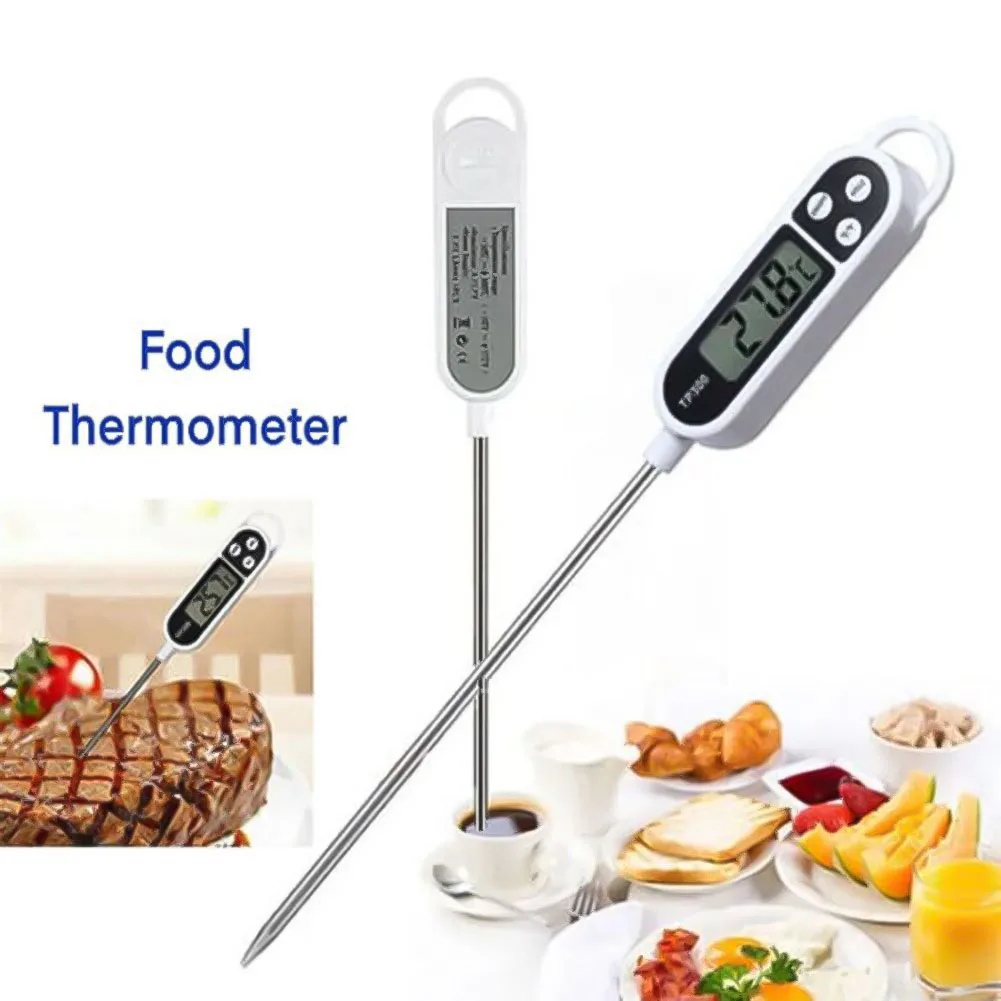 Digital Food Thermometer BBQ Electronic Oven Thermometer Kitchen Thermometer For Meat Water Milk Cooking Food Probe Gauge
Digital Food Thermometer BBQ Electronic Oven Thermometer Kitchen Thermometer For Meat Water Milk Cooking Food Probe Gauge