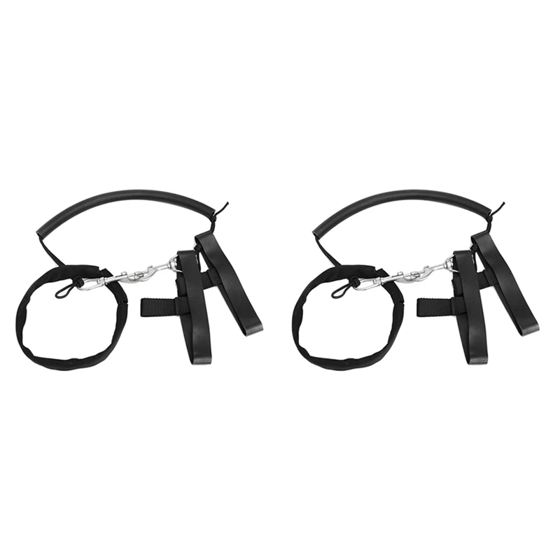 

Top!-2X Scuba Diving Tank Cylinder Stage Bottle Rigging Sidemount Strap+Clamp And Clips,Dive Cylinder Straps,For 11-12L Tank