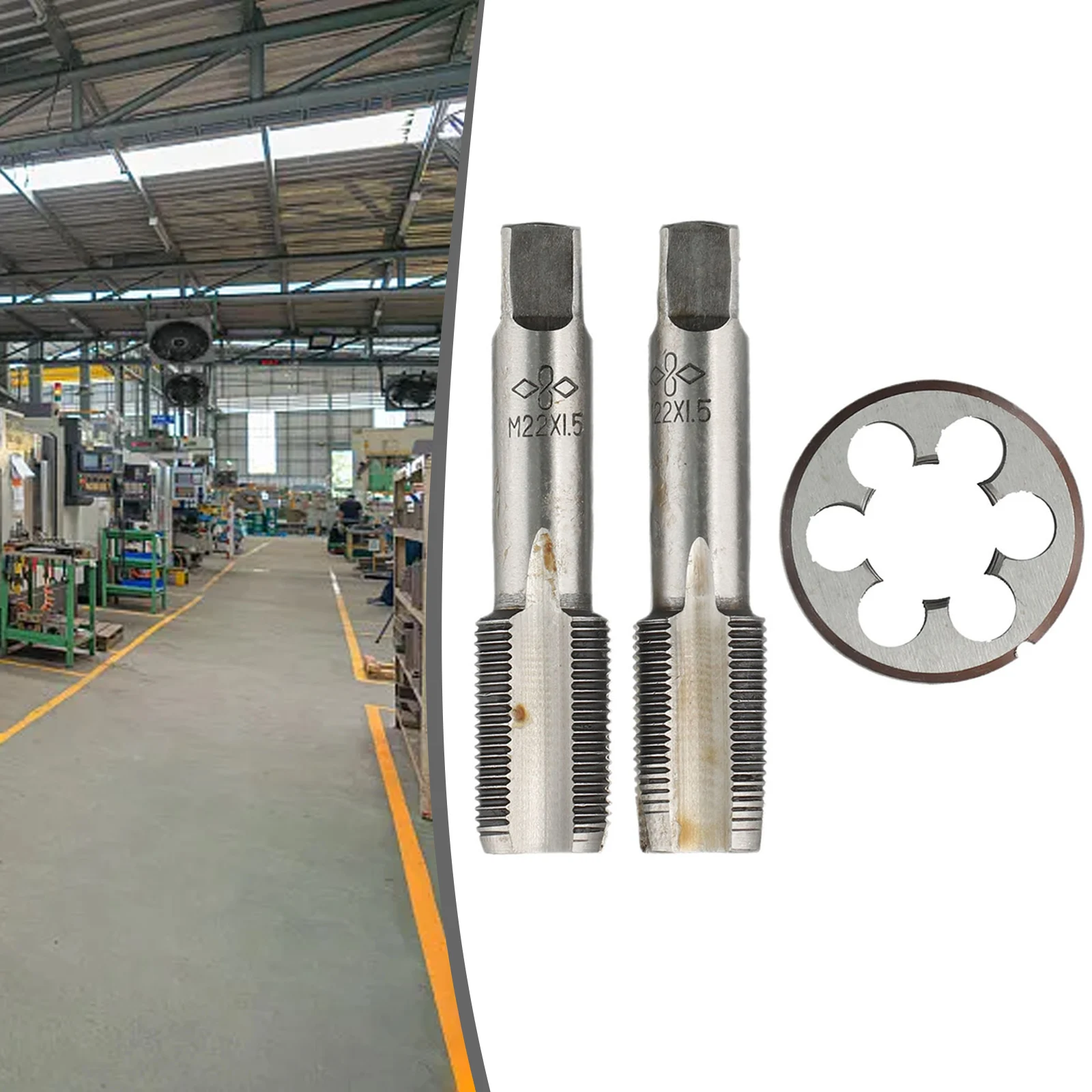 Metalworking & Manufacturing Tap & Die Set Drill Bit Set HSS High Speed Steel M22 X 1.5mm Metric Thread Right Hand
Metalworking & Manufacturing Tap & Die Set Drill Bit Set HSS High Speed Steel M22 X 1.5mm Metric Thread Right Hand