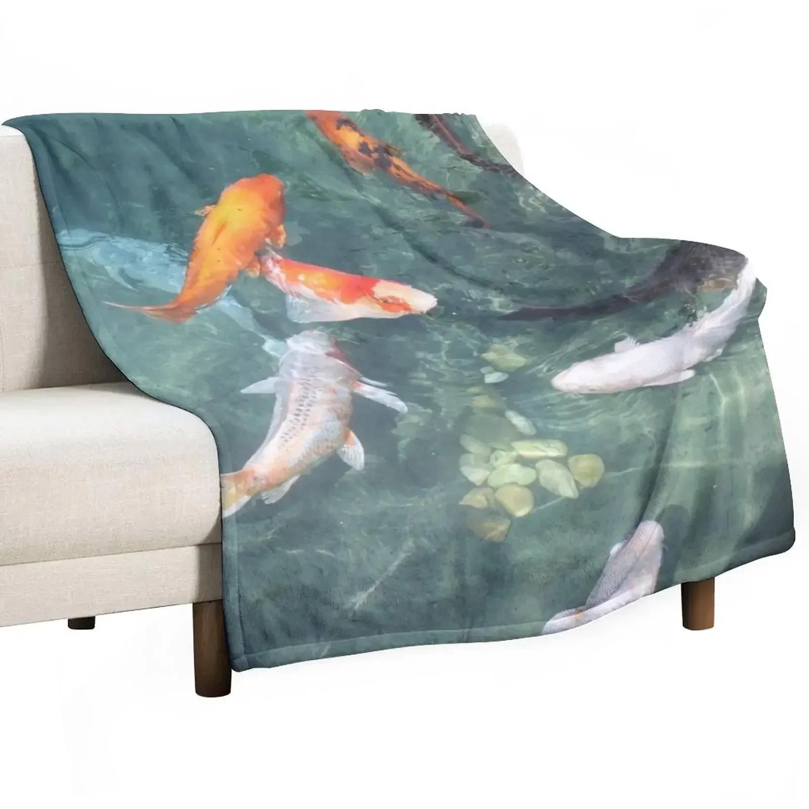 KoiPond Throw Blanket Blankets Sofas Of Decoration Flannel Decorative Beds Blankets
KoiPond Throw Blanket Blankets Sofas Of Decoration Flannel Decorative Beds Blankets
