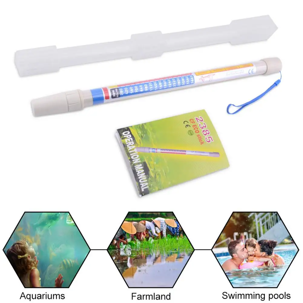 Nutrient Meter Nutrition Wand EC: 0.4 ~ 5.2EC Factory Pre-calibrated 3 X 1.5 V AA Batteries Durable High Quality
Nutrient Meter Nutrition Wand EC: 0.4 ~ 5.2EC Factory Pre-calibrated 3 X 1.5 V AA Batteries Durable High Quality