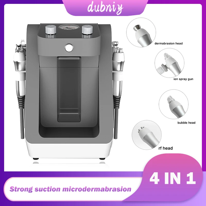 Multifunction 4 in 1 Strong Suction Hydroexfoliator Microdermabrasion Machine/Vacuum Blackheads Remover Beauty Salon Equipment
Multifunction 4 in 1 Strong Suction Hydroexfoliator Microdermabrasion Machine/Vacuum Blackheads Remover Beauty Salon Equipment