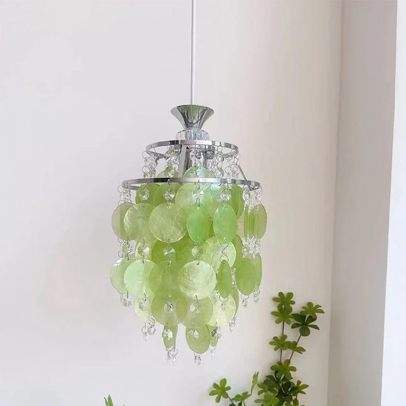 Colorful Shell Wind Chime Crystal Retro Chandelier Balcony Porch Aisle Atmosphere Kitchen Restaurant Decorative Lamps
Colorful Shell Wind Chime Crystal Retro Chandelier Balcony Porch Aisle Atmosphere Kitchen Restaurant Decorative Lamps