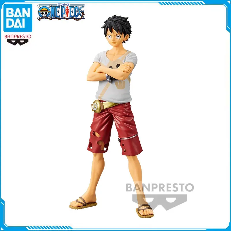 BANDAI Original One Piece Theatrical Version of RED DXF Great Route 16cm Monkey D. Luffy Vol.6 Action Figures Model
BANDAI Original One Piece Theatrical Version of RED DXF Great Route 16cm Monkey D. Luffy Vol.6 Action Figures Model