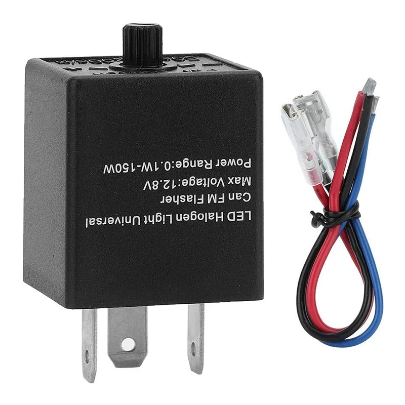 Реле фонаря, 12 В, 3-контактное регулируемое реле фонаря поворота
Реле фонаря, 12 В, 3-контактное регулируемое реле фонаря поворота