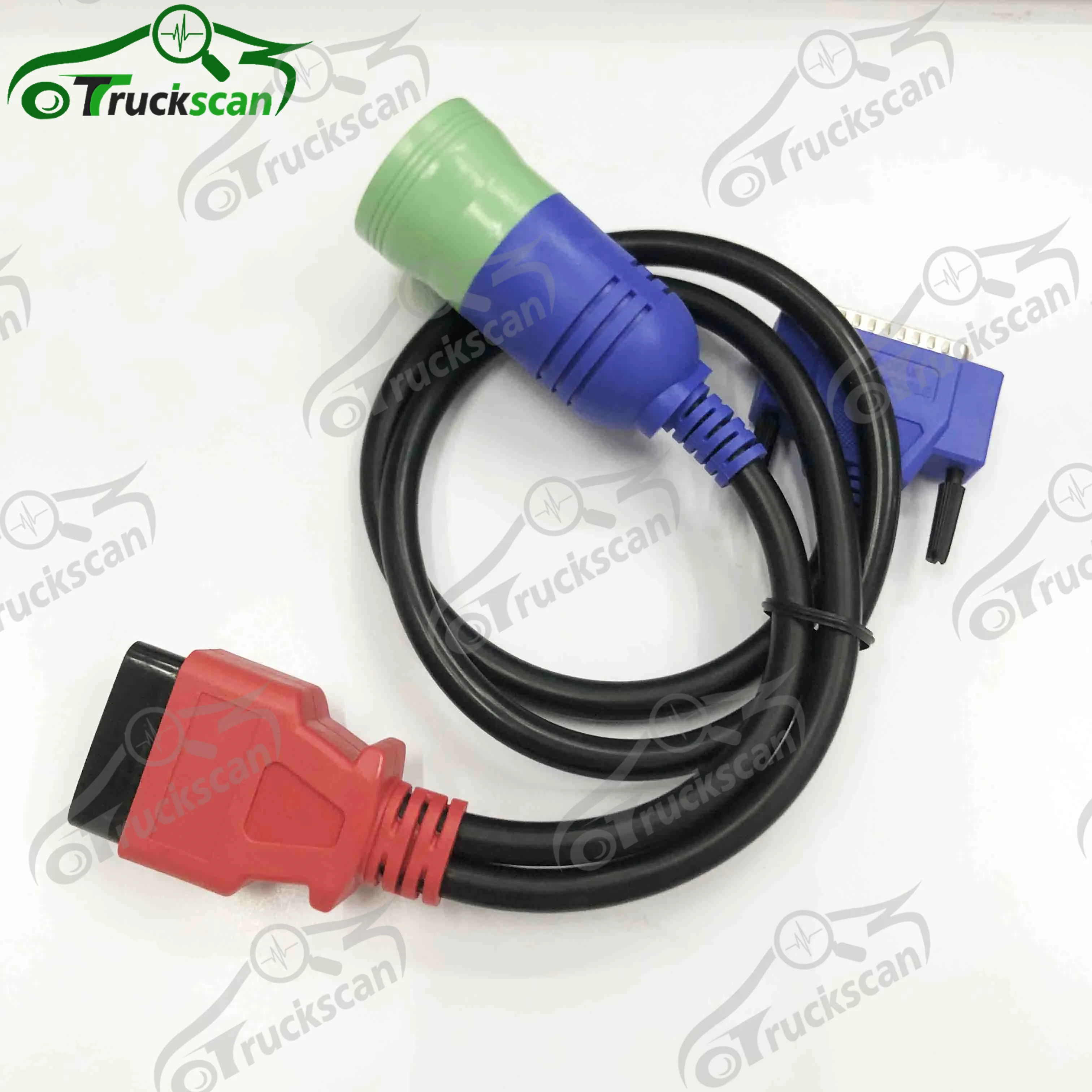 

9pin to 16 pin OBDII Cable Tool Heavy Duty Truck Diagnostic Part OBD2 obdii obd ii Connection cable