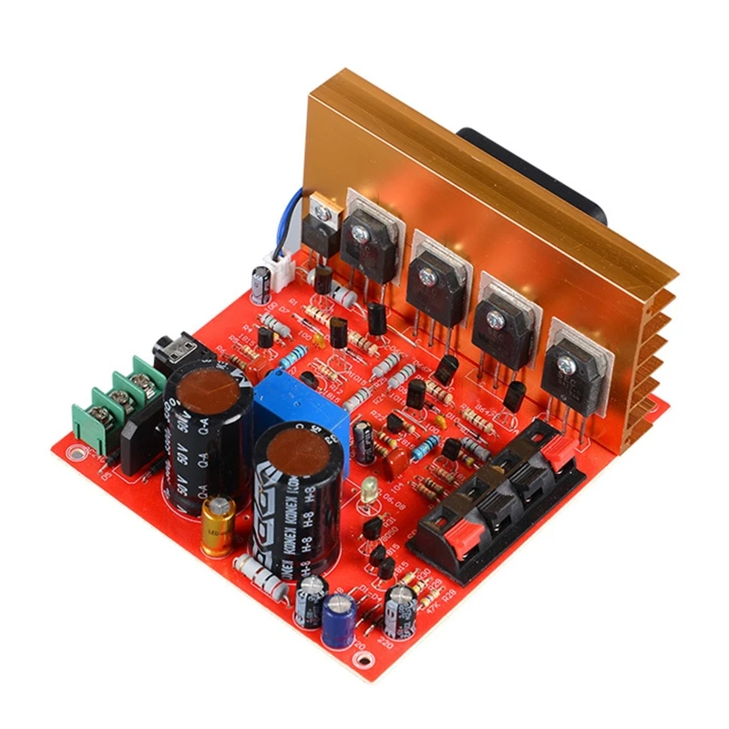 

180W High-power Amplifier Board DX-188 Stereo Air-cooled 2.0 Channel Fet Speaker Amplifier Board Module with Fan P9JD