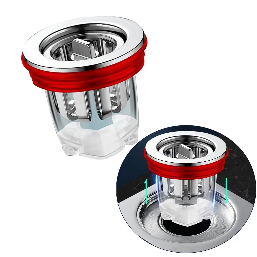 2Pcs Colander Useful Stopper Insect Prevention Sewer Shower Drainer Floor Drain One Way Valve Anti odor Drain Cover
2Pcs Colander Useful Stopper Insect Prevention Sewer Shower Drainer Floor Drain One Way Valve Anti odor Drain Cover