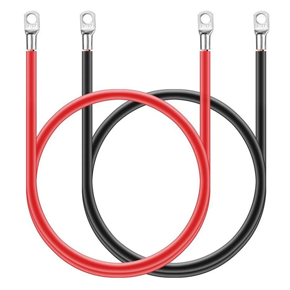 2Pcs 12V 2AWG Car Universal Battery Connection Cable 30CM Copper Wire With Terminal Wire Kit Accessories For Automobiles
2Pcs 12V 2AWG Car Universal Battery Connection Cable 30CM Copper Wire With Terminal Wire Kit Accessories For Automobiles
