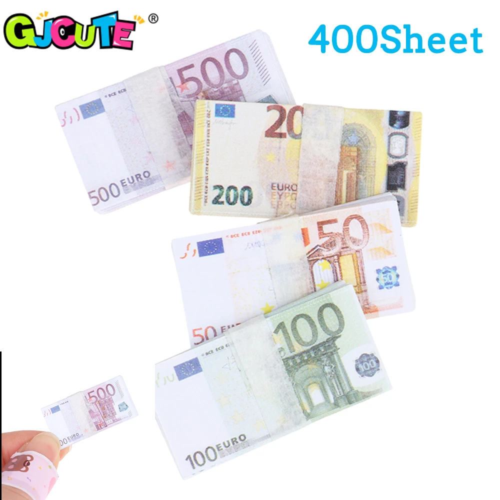 20Pcs/bundle 1/12 Scale Creative Mini Dollars Euro Money Simulation Banknotes Children Toys Gift Dollhouse Miniature Accessories
20Pcs/bundle 1/12 Scale Creative Mini Dollars Euro Money Simulation Banknotes Children Toys Gift Dollhouse Miniature Accessories