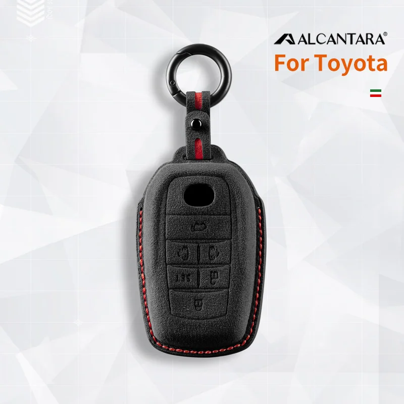 Alcantara Car Remote Key Case Cover Shell For Toyota Alphard Vellfire Sienna Granvia 6 Button Keychain Accessories
Alcantara Car Remote Key Case Cover Shell For Toyota Alphard Vellfire Sienna Granvia 6 Button Keychain Accessories