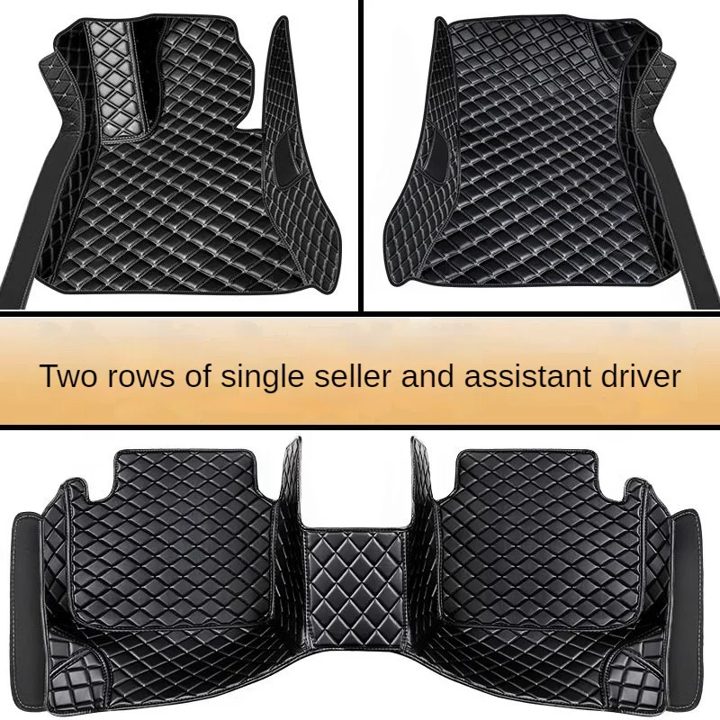 

Customized leather Car Floor Mats Suitable For Volkswagen Jetta MK62011, 2012, 2013, 2014, 2015 All Around Style