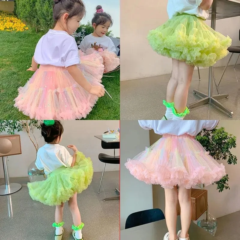 Girls Tutu Skirts Tulle Summer New Kawaii Kids Baby Princess Short Skirt Children's Birthday Party Costumes Toddler Girl Clothes
Girls Tutu Skirts Tulle Summer New Kawaii Kids Baby Princess Short Skirt Children's Birthday Party Costumes Toddler Girl Clothes