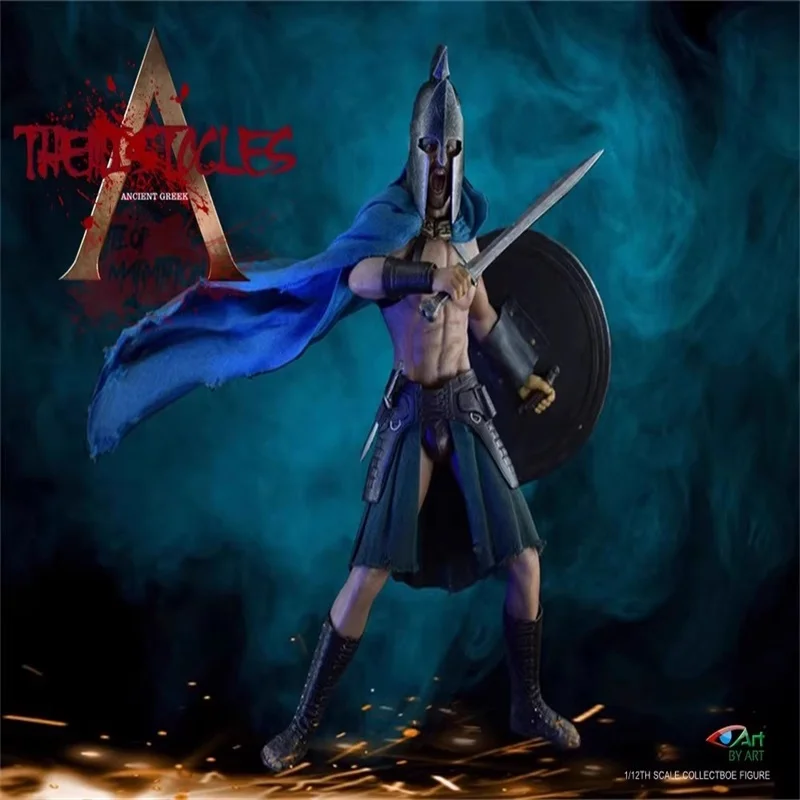 

BY-ART BY-G02 1/12 Soldier Ancient Greek General Themistocles Full Set 6'' Action Figure Model Toy In Stock