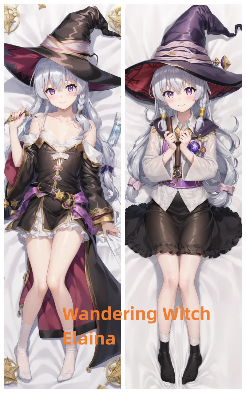 Dakimakura Anime Pillow Case Wandering Witch Elaina Double-sided Print Of Life-size Body Pillowcase Gifts Can be Customized
Dakimakura Anime Pillow Case Wandering Witch Elaina Double-sided Print Of Life-size Body Pillowcase Gifts Can be Customized