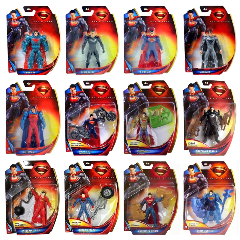 Original Genuine Superman Action Figure Man of Steel 3.75inch Basic Anime Doll Model Toys Collection Gift
Original Genuine Superman Action Figure Man of Steel 3.75inch Basic Anime Doll Model Toys Collection Gift