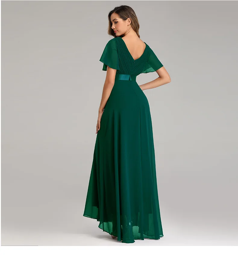 New Style Women V-Neck Chiffon Dress Wedding Evening Party Long Dress Elegant Party Red Dresses For Women, Plus Size 18 Mallzona Sde654a85da434037aa3d5ae691011ef0E New Style Women V-Neck Chiffon Dress Wedding Evening Party Long Dress Elegant Party Red Dresses For Women, Plus Size Mallzona