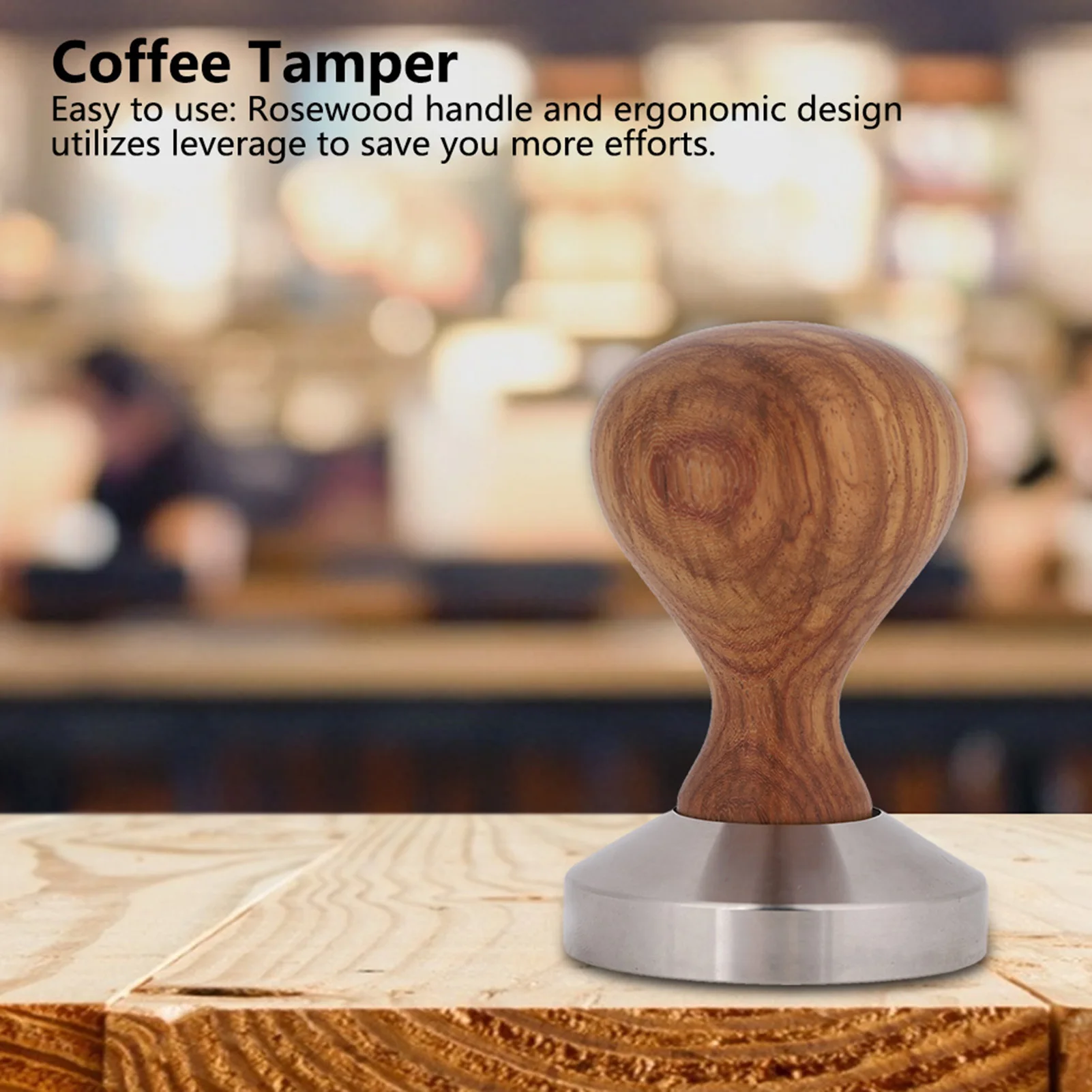 Coffee Hammer Coffee Tamper Powder Flat Press Practical Rosewood Handle Coffee Tamper Powder Flat Press Hammer
Coffee Hammer Coffee Tamper Powder Flat Press Practical Rosewood Handle Coffee Tamper Powder Flat Press Hammer