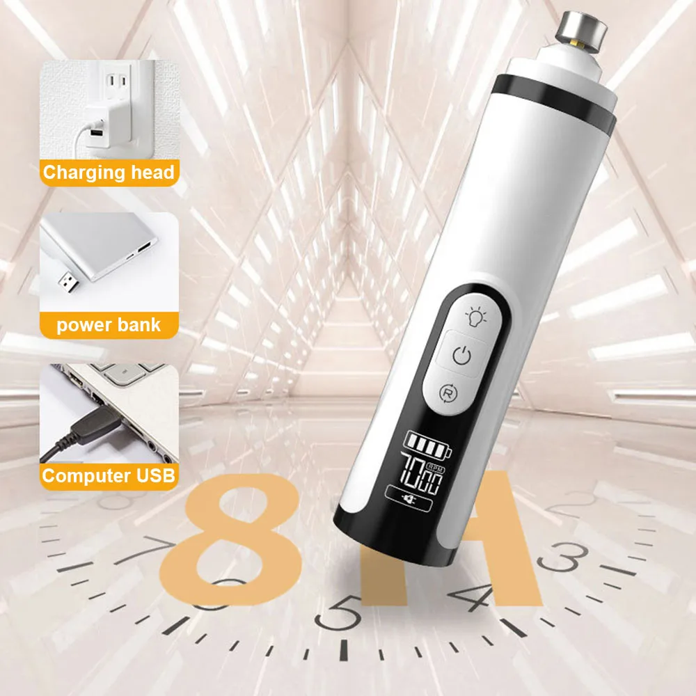 Dog Nail Clippers Electric Pet Nail Grinder With Double LED Light Easy Use Pet Paws Grooming Tool For Small Medium Large Pet
Dog Nail Clippers Electric Pet Nail Grinder With Double LED Light Easy Use Pet Paws Grooming Tool For Small Medium Large Pet