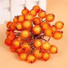 40 Heads Artificial Frosted Holly Berry Flowers Mini Fake Fruit for Home Wedding Decoration DIY Wreath Scrapbooking Craft Gift
40 Heads Artificial Frosted Holly Berry Flowers Mini Fake Fruit for Home Wedding Decoration DIY Wreath Scrapbooking Craft Gift