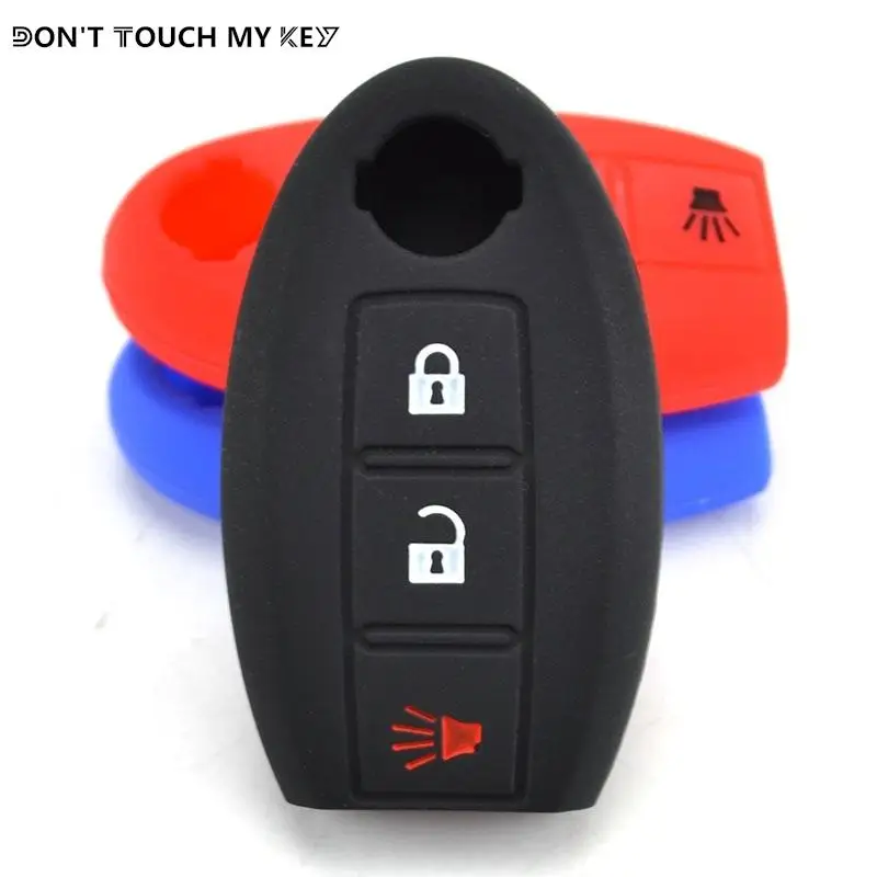 3 Button Silicone Car Remote Key Fob Shell Cover Case For Nissan X-Trail Cube Micra Qashqai Tiida Cube Quest Versa Rogue Titan
3 Button Silicone Car Remote Key Fob Shell Cover Case For Nissan X-Trail Cube Micra Qashqai Tiida Cube Quest Versa Rogue Titan