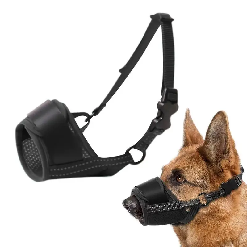 

Adjustable Anti-biting Dog Muzzle Breathable Dog Mouth Cover Muzzle Anti Barking Pet Mouth Muzzles For Large Breed Dogs