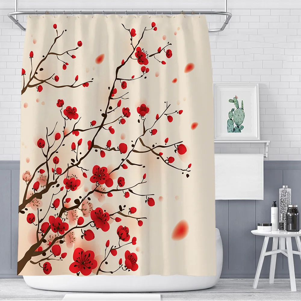 Flower Shower Curtains Beautiful Scenery Bathroom Curtains Decor with Hooks Easily Hanging Waterproof Polyester Fabric 180x180
Flower Shower Curtains Beautiful Scenery Bathroom Curtains Decor with Hooks Easily Hanging Waterproof Polyester Fabric 180x180