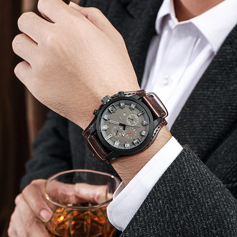 Sports and leisure watch men Trendy Korean version of the personality of students large dial men oversized tide men mens watch
Sports and leisure watch men Trendy Korean version of the personality of students large dial men oversized tide men mens watch