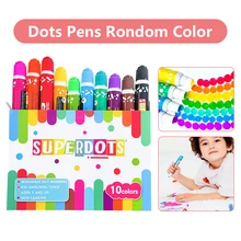 10Pcs/Set Color SUPER DOTS Doodle Graffiti Pen for Toddlers Water Color Pen Art Writing Painting Magic Pens
10Pcs/Set Color SUPER DOTS Doodle Graffiti Pen for Toddlers Water Color Pen Art Writing Painting Magic Pens