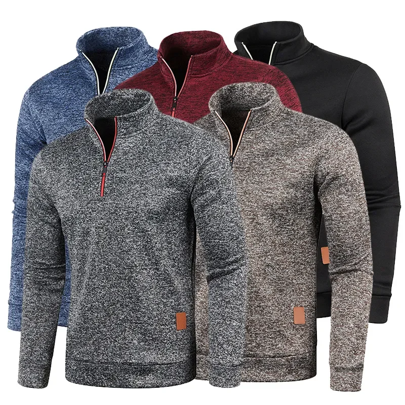 Thicker Sweater Coat Half Zipper Turtleneck Warm Pullover Quality Male Slim Knitted Wool
Thicker Sweater Coat Half Zipper Turtleneck Warm Pullover Quality Male Slim Knitted Wool