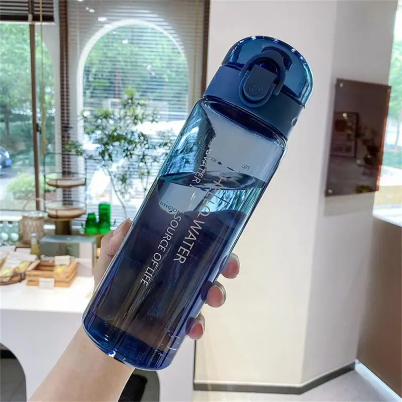 

780ml Sports Water Bottle BPA Free Portable Leak-proof Tea Coffee Cup Plastic Drinkware Outdoor Travel Gym Drinking Bottle