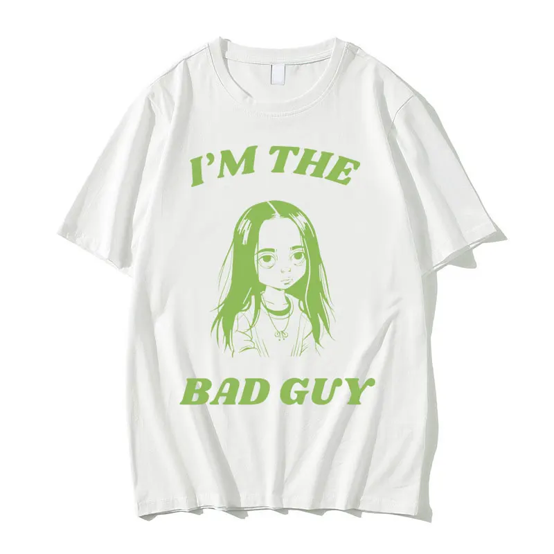 Funny I'm The Bad Guy Meme Graphic T Shirts Men Women Kawaii Casual Vintage T-shirt Summer Male Cozy Cotton Short Sleeve Tshirt
Funny I'm The Bad Guy Meme Graphic T Shirts Men Women Kawaii Casual Vintage T-shirt Summer Male Cozy Cotton Short Sleeve Tshirt